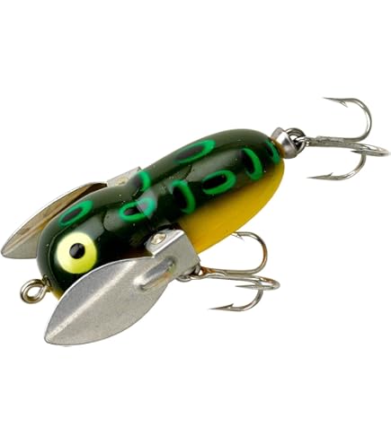 Heddon Lures X9120XRW Crazy Crawler Fishing Lures, Red Shore